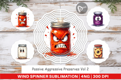 Aggressive Preserves Wind Spinner Product Image 1