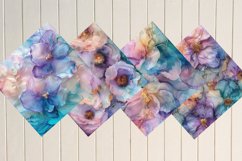 Pastel Alcohol Ink Digital Paper Bundle Product Image 3