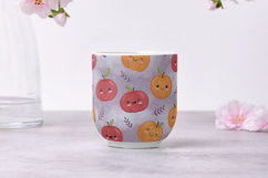 pastel autumn cute, soft critters design, friendly animal pattern, gentle fall background, nursery decor art, cartoon owl paper, blushing apple design, toddler harvest pattern, sweet animal art, playful autumn design