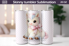Pastel Baby Horse Tumbler Wrap | Cute Pony Tumbler Product Image 1