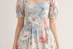 Pastel Blush Wildflowers Seamless Patterns Product Image 2