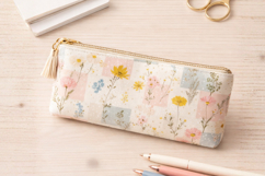 Pastel Blush Wildflowers Seamless Patterns Product Image 3