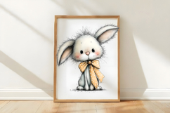 Pastel Bunny Clipart Set Product Image 3
