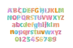 Pastel Celebrations Color Font Product Image 6