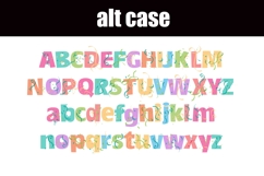 Pastel Celebrations Color Font Product Image 5