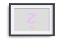 Rainbow Chalk Pastel Color Font Product Image 5