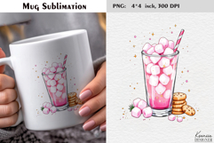 Pastel Cozy Christmas Cocktail|Merry Christmas Mug Product Image 1