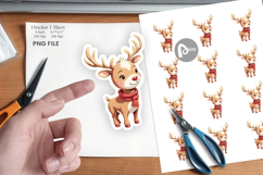 Pastel Christmas Character Sticker Product Image 1