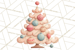 Retro Pastel Santa Claus and Friends Christmas Clipart PNG Product Image 2