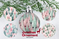 Christmas Ornament 3D Christmas Tree Decorate Sublimation Product Image 1