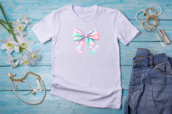 pastel cloudy bow, sky coquette bow, whimsical bow design, cloudy sky clipart, digital bow design, delicate pastel bow, sky bow art, pastel whimsical design, coquette bow art, sky sublimation design