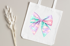 pastel cloudy bow, sky coquette bow, whimsical bow design, cloudy sky clipart, digital bow design, delicate pastel bow, sky bow art, pastel whimsical design, coquette bow art, sky sublimation design
