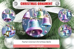 Christmas Ornaments Pastel Christmas Bells Product Image 1
