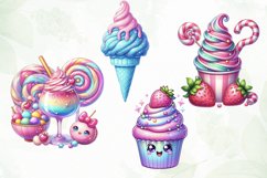 Pastel Colorful Ice Cream Sublimation Product Image 2