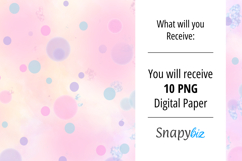 Pastel Confetti Glitter Digital Paper Background Product Image 5