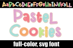 Pastel Cookies Color Font Product Image 1