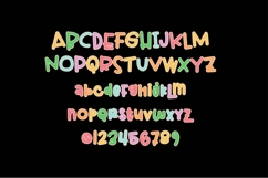Pastel Cookies Color Font Product Image 6