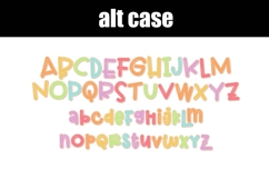 Pastel Cookies Color Font Product Image 4