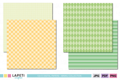 12x12 pastel scrapbook patterns collection