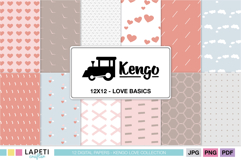 modern scrapbook paper
