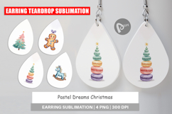 Pastel Dreams Christmas Earring Product Image 1