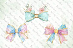 Pastel Easter Bow Sublimation Bundle Product Image 2