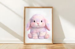 Pastel Easter Bunny Clipart Product Image 3