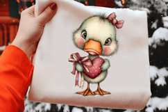 Pastel Easter Duckling Clipart Product Image 2