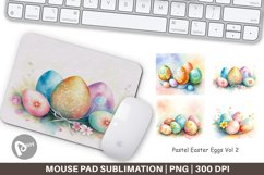 Mouse Pad Pastel Easter Eggs Product Image 1