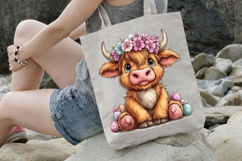 Pastel Egg Dream Cow Clipart Product Image 3