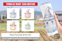 Pastel Fairytale Witch Hat Tumbler Product Image 1