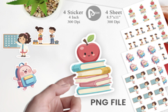 Pastel Felt Class Sticker Product Image 1