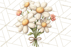 Pastel Nursery Clipart PNG, Watercolor Floral Baby Decor Product Image 3