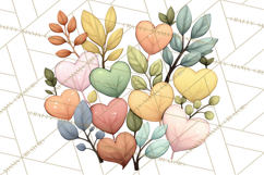 Pastel Nursery Clipart PNG, Watercolor Floral Baby Decor Product Image 4