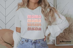 Pastel Floral Mama Png | Mama Sublimation Mothers Day Png 