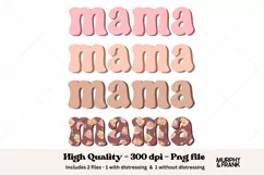 Pastel Floral Mama Png | Mama Sublimation Mothers Day Png 