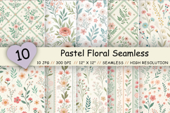 pastel floral pattern, floral seamless pattern, pastel digital paper, floral repeat pattern, floral fabric pattern, pastel surface pattern, floral background pattern, cottagecore floral pattern, pastel ditsy pattern, floral printable paper, floral scrapbo