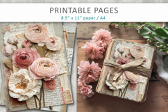 Vintage Floral Junk Journal Pages Product Image 3