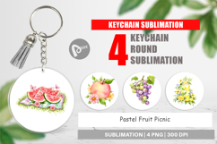 Keychain Fruit Picnic Product Image 1