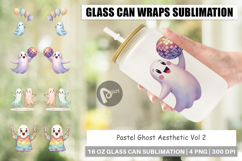 Glass Can Pastel Ghost Vibes Product Image 1