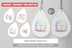 Earring Pastel Gothic Ghost Product Image 1
