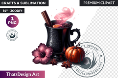 Pastel Goth Halloween PNG, Pink Halloween Clipart, gothic Product Image 1