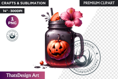 Pastel Goth Halloween PNG, Pink Halloween Clipart, gothic Product Image 1