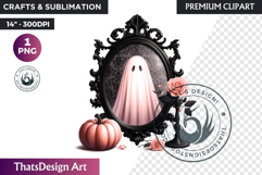 Pastel Goth Halloween PNG, Pink Halloween Clipart, gothic Product Image 1
