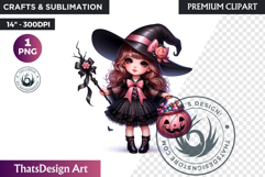 Pastel Goth Halloween PNG, Pink Halloween Clipart, gothic Product Image 1