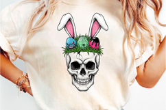 Pastel Goth Spooky Easter Skull Sublimation Product Image 3
