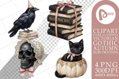 Pastel Gothic Coquette Sublimation Product Image 1