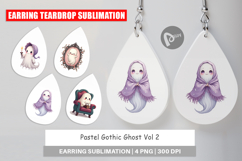 Earring Pastel Necromancer Ghost Product Image 1