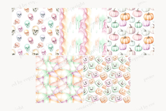 GlamArtZhanna, Pastel Halloween, Digital papers, Seamless pattern, Halloween background, Halloween papers, Halloween pattern, Cute Halloween paper, Pink Halloween paper, Spooky digital paper, Spooky background, Spooky pattern, Mint Halloween paper, coquet
