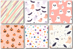 Pastel Halloween Seamless Digital Papers Product Image 2